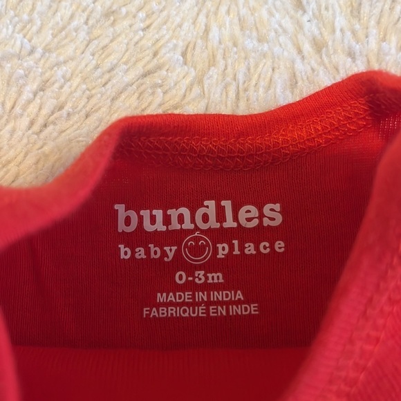 (3 for $10) bundles red bodysuit - Picture 3 of 3